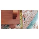 Quality Vintage Wooden Hall Bench w/Great Design