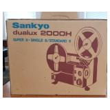 Like-New Vintage Sankyo Dualux 2000H Projector in Box