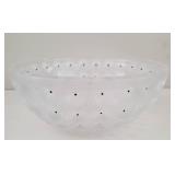 Beautiful Signed LALIQUE "Nemours" Crystal Bowl