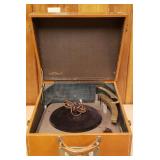 Vintage Columbia 360K Portable Turntable / Record Player