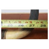 Old Vintage Western Style Buffalo or Cattle Horn Hat/Coat Rack