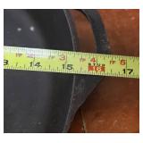 Large 15" LODGE Cast Iron Skillet