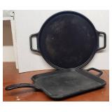 2 Pieces of LODGE Cast Iron Cookware
