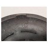 Very Nice Old Vintage 11" Cast Iron Skillet w/Heat Ring & Lid