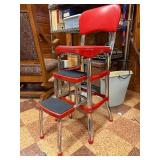 Like-New Red COSCO Stepstool Chair