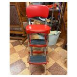 Like-New Red COSCO Stepstool Chair