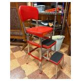 Like-New Red COSCO Stepstool Chair