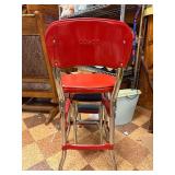 Like-New Red COSCO Stepstool Chair