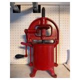 Restored Antique ENTERPRISE Cast Iron Sausage Stuffer