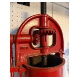 Restored Antique ENTERPRISE Cast Iron Sausage Stuffer