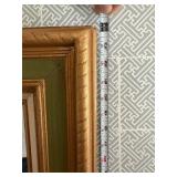 Very Nice Vintage Oil on Canvas Board Mountain Lake Landscape Scene