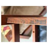 Very Nice Genuine STICKLEY Oak Armchair w/Matching Ottoman