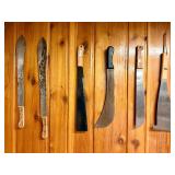 Collection of Vintage Machetes
