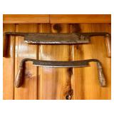 2 Antique Draw Knives