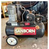 Quality Working SANBORN 20 Gallon Air Compressor