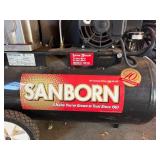 Quality Working SANBORN 20 Gallon Air Compressor
