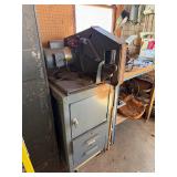 Working Olympic Belt Grinder w/ Cabinet & Lots of Supplies