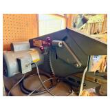 Working Olympic Belt Grinder w/ Cabinet & Lots of Supplies