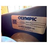 Working Olympic Belt Grinder w/ Cabinet & Lots of Supplies