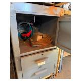 Working Olympic Belt Grinder w/ Cabinet & Lots of Supplies
