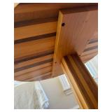 Great Looking Multi-Hardwood Round Table