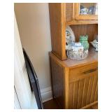 Excellent Condition Mid Century 2-Piece Hutch "Dina-Sett" by Keller