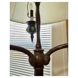 Arts & Crafts Style Faux Copper Contemporary Floor Lamp