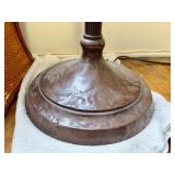 Arts & Crafts Style Faux Copper Contemporary Floor Lamp