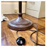 Arts & Crafts Style Faux Copper Contemporary Floor Lamp