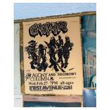 Group of Original Vintage Concert Flyer Posters