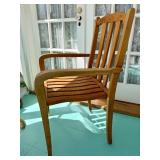 Pair of Quality WINDSOR DESIGNS Wooden Porch Chairs