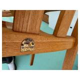 Pair of Quality WINDSOR DESIGNS Wooden Porch Chairs