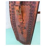 Great Looking Vintage Handmade Leather Rifle or Shotgun Case