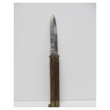 Vintage Brass, Steel & Wood Balisong Knife