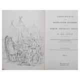 George Catlin "Letters & Notes on the North American Indians" 2 Volume Set w/Case