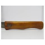 3 Primitive Antique Long Knives