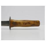 3 Primitive Antique Long Knives