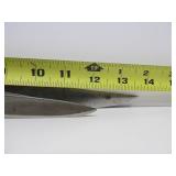 3 Primitive Antique Long Knives