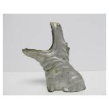 Old Vintage Cast Iron Hippo