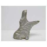 Old Vintage Cast Iron Hippo