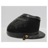 Original Period Civil War Shako Hat - J.H. McKenney Military Goods Label