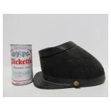 Original Period Civil War Shako Hat - J.H. McKenney Military Goods Label