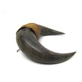 Vintage Western Style Buffalo Horn Wall Display #2