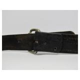 LARGE Antique Leather Strap Sleigh Bell Set