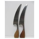 2 Very Nice Vintage DANSK Denmark Knives