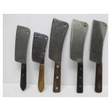 Group of Old Vintage Butcher