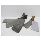 Group of Old Vintage Butcher