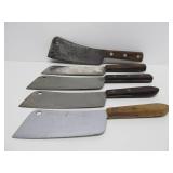 Group of Old Vintage Butcher
