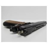 Like-New Working DAISY POWERLINE 45 Air Pistol w/Case, Laser Sight & Magazines