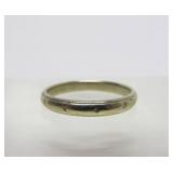 Genuine 18K White Gold Ring